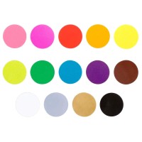 Janyun 3920 Pcs 34 Color Dot Stickers Colored Coding Labels Circle Dots 14 Assorted Colors 075 Inch Colored Round Labels Sti