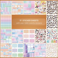 Planner Stickers By Clever Fox 1 500 Productivity Budget Fitness Mom Student Classic Number Holiday Stickers For Your