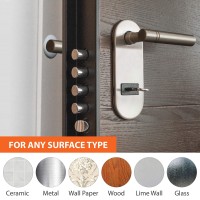 Premium Quality 12 Pcs Door Bumper Self Adhesive Sticker Strong Stickiness Wall Protector Guard Door Knob Stopper 16 Inches Rub