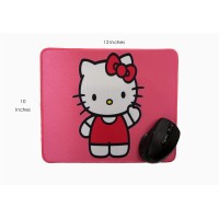 12 X 10 Inches Kitty Designed Anime Hello Kitty Cat Cute Girl Office Mouse Pad Mousepad Mat