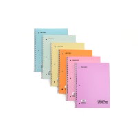 Mintra Office Spiral Notebooks Pastel College Ruled 6 Pack For School Office Business Professional 70 Sheets