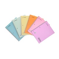 Mintra Office Spiral Notebooks Pastel College Ruled 6 Pack For School Office Business Professional 70 Sheets