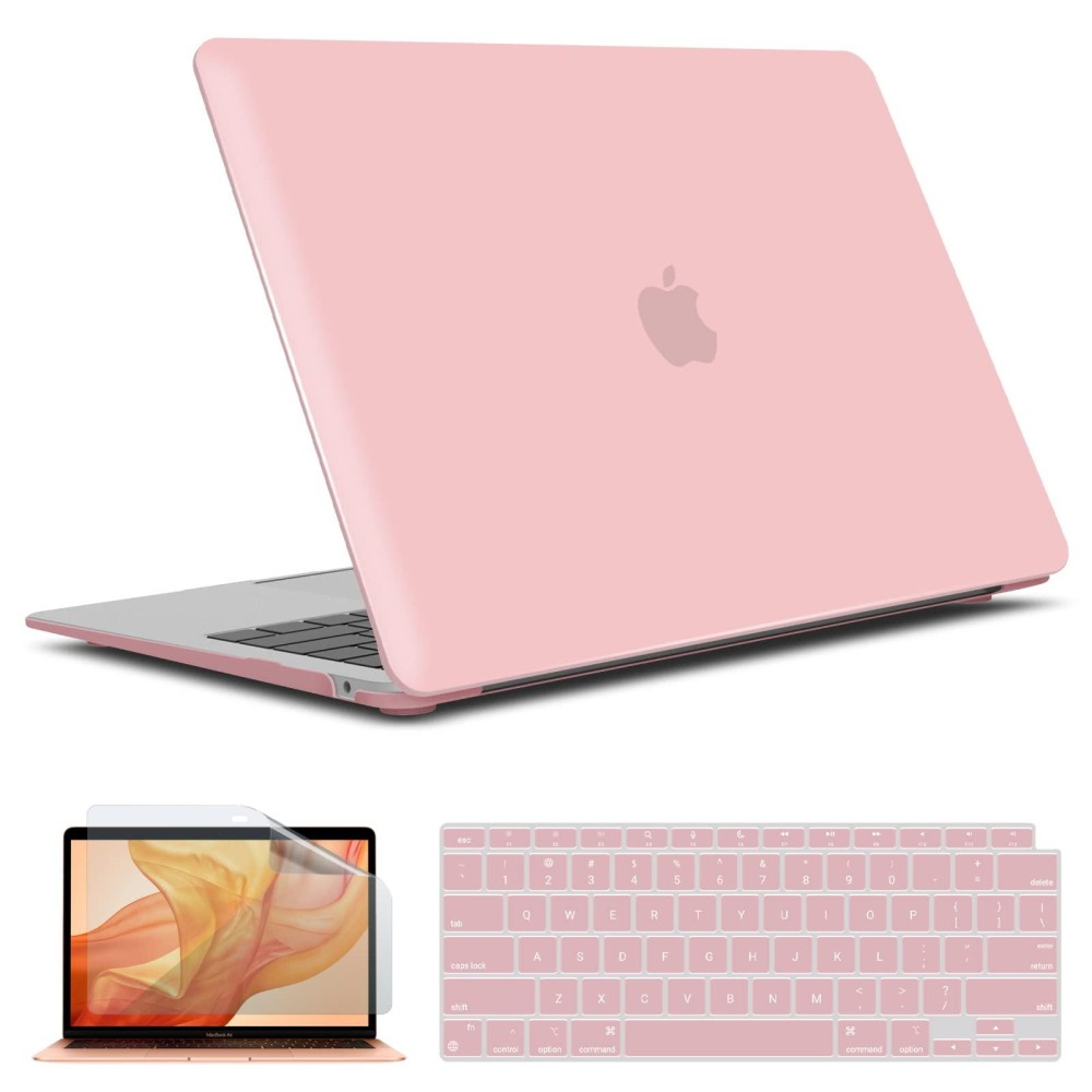 Ibenzer Compatible With 2022 2021 2020 Macbook Air 13 Inch Case M1 A2337 A2179 A1932 Hard Shell Casekeyboard Coverscreen Film