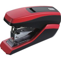 Max Hd-55Fl Half-Strip Stapler - 35 Of 80G/M² Paper Sheets Capacity - 100 Staple Capacity - Half Strip - 24/6Mm  26/6Mm Staple Size - Red  Black