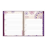 Blue Sky 2022 Weekly Monthly Planner 85 X 11 Flexible Cover Wirebound Gili 11788922