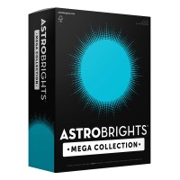 Astrobrights Mega Collection Colored Paper Bright Blue 625 Sheets 24 Lb89 Gsm 85 X 11 More Sheets 91621