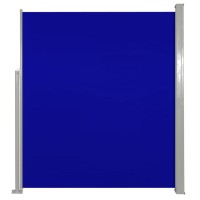 vidaXL Patio Terrace Side Awning Blue 52x910 41045