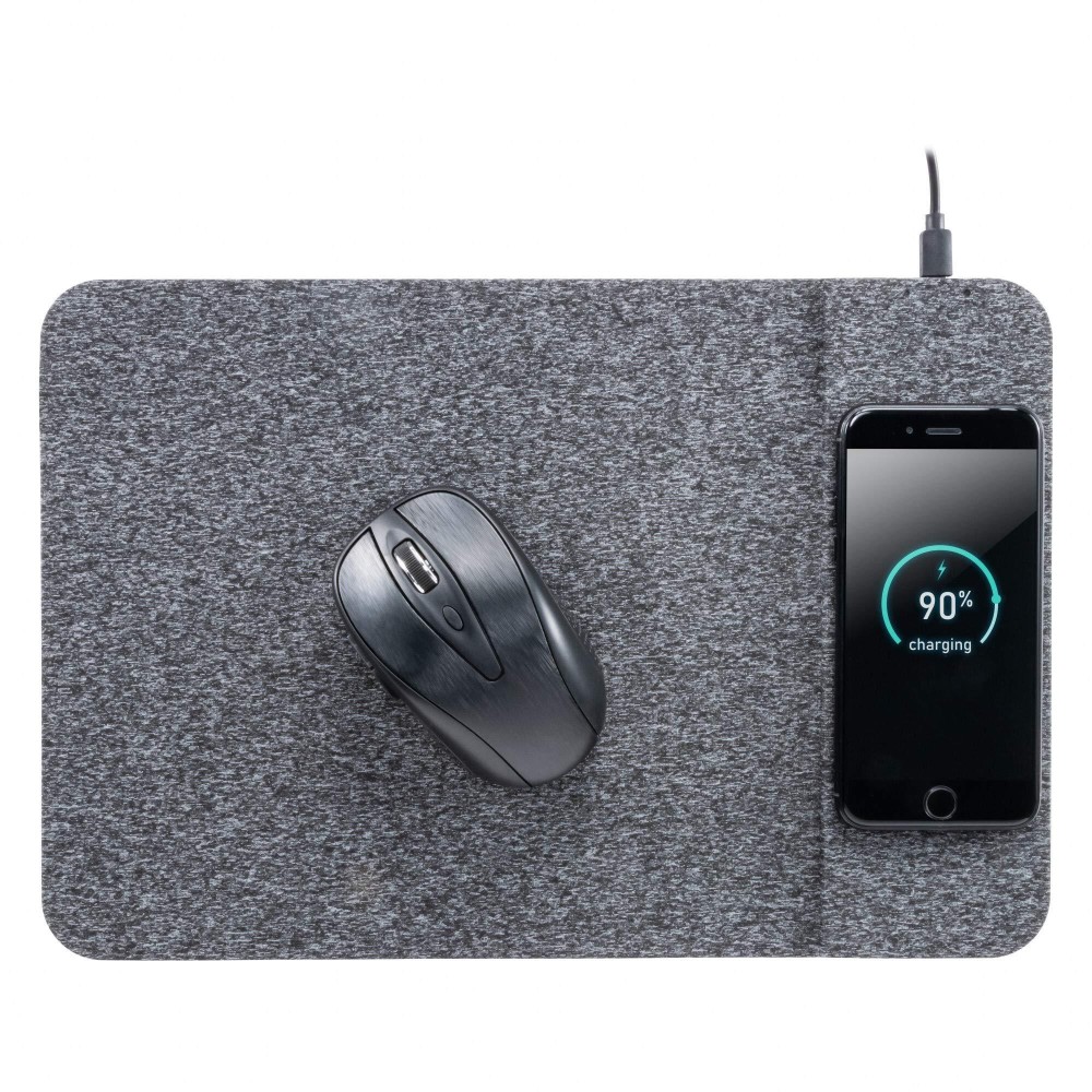 Allsop Als32192 Powertrack Wireless Charging Mousepad Black