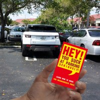 Antgiftshop You Parked Like An Idiot Business Cards Bad Parking Cards 50 Fun Designs For A Funny Gag Gift Or Prank 35 X 2 In