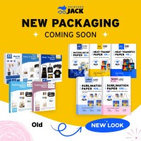 Printers Jack Sublimation Paper Heat Transfer Paper 100 Sheets 83 X 117 For Any Epson Hp Canon Sawgrass Inkjet Printer W