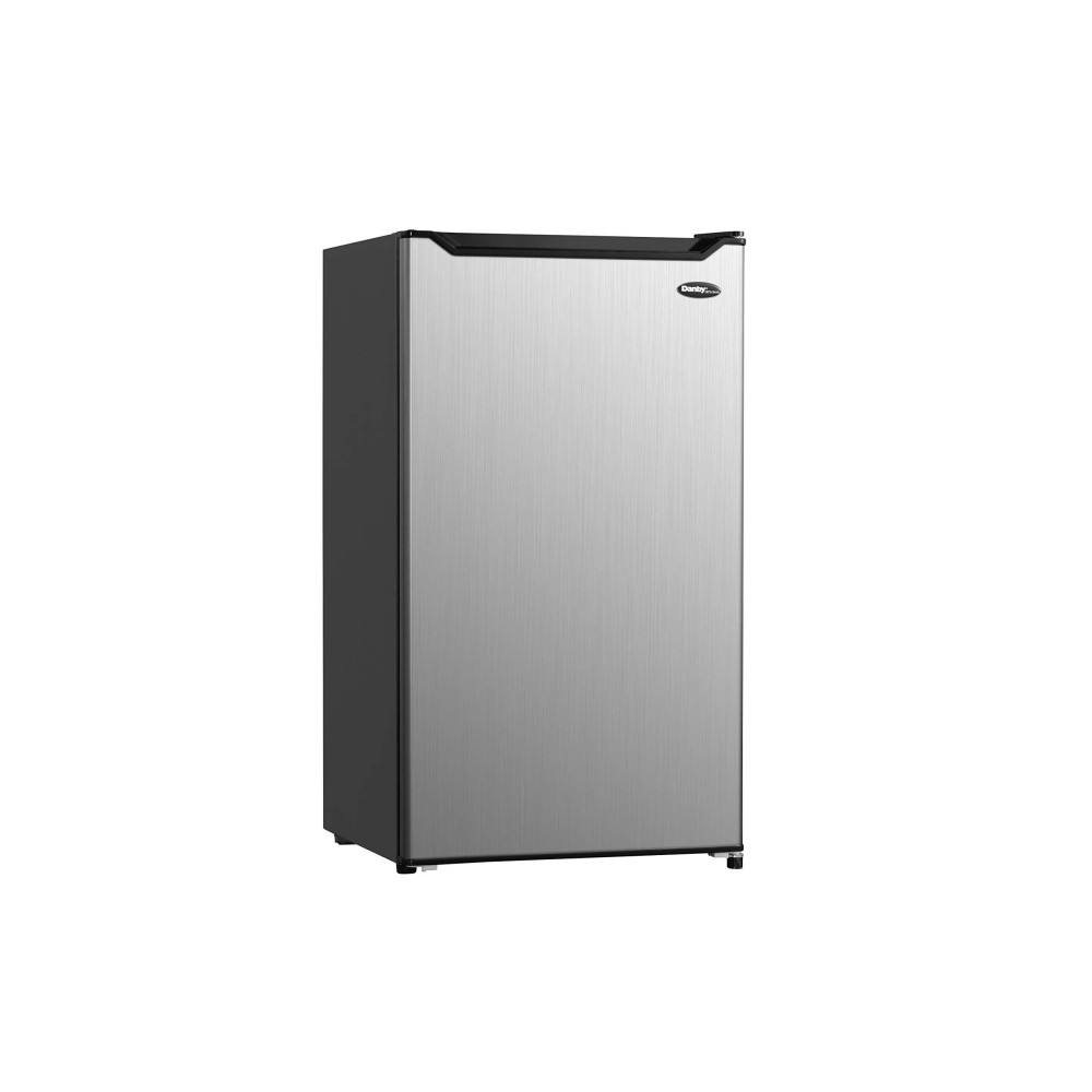 Danby DcR044B1SLM6 44 cuFt compact Refrigerator with chillerMini Fridge for Bar Dorm Basement Den Kitchen or Living Room