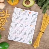 Weekly Meal Planner Notebook And Food Planner With Easy Tear Off Grocery List Expense Tracker Organizer 52 Weeks 10X7 S