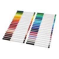 Amazon Basics Supertip 40 Colors Washable Markers Pack Of 40 Multicolored