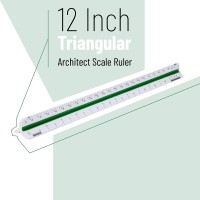 Mr Pen Architectural Scale Ruler 12 Plastic Architect Scale