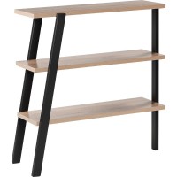 Safco Mirella 3Shelf Sand Dune Bookshelf 36 x 13538 1 Shelf 3 Shelves Material Particleboard Laminate Finish