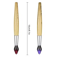 Outus Bamboo Brush Shape Ballpoint Pen Novelty Retractable Paintbrush Ink Pens For Art Activities And School Stationery Christm