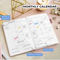 Legend Planner Daily For 3 Months Undated Monthly Weekly Daily Planner To Hit Goals Organizer Productivity Journal A5 R