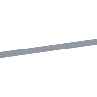 Lorell SingleWide Panel Strip for Adaptable Panel System 331 Width x 05 Depth x 18 Height Aluminum Silver