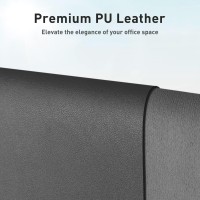 Leather Desk Pad Protector Mouse Pad Office Desk Mat Nonslip Pu Leather Desk Blotter Laptop Desk Pad Waterproof Desk Writing P