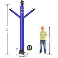 Mounto 10Ft Inflatable Dancer Waving Tube Man Puppet For Store Sign (Blue)