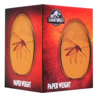 Jurassic Park Mosquito In Amber Resin Prop Replica Official Jurassic Park Collectible Paper Weight Measures 3 Inches Tall