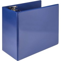 Samsill Sam16422 Nonstick 6 Locking Dring View Binder 1 Each Dark Blue