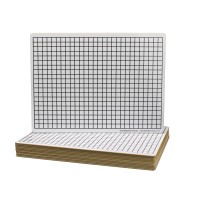 9 X 12 Two Sided 38 Squares Grid Board Bulk 24 Pack