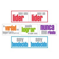 Inspired Minds Encouragement Booster Spanish Posters 11 X 17 Inches Set Of 5