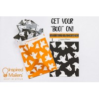 Inspired Mailers Poly Mailers 145 X 1950 Pack Halloween Ghosts Package Envelopes Mailers Poly Bags Cute Packaging Ba