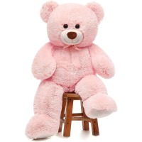 Morismos Giant Teddy Bear Stuffed Animal354 Large Teddy Bear Soft Big Teddy Bear Plush Toy Pink Stuffed Teddy Bear Big Stuff