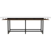 Safco Mirella 1012 StandingHeight Table Base Material Metal Finish Black