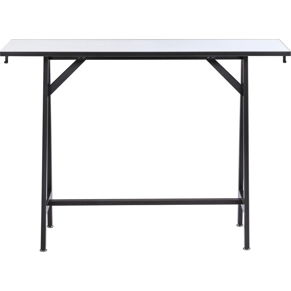 Safco Spark Teaming Table Standingheight Base Powder Coated Base 4225 Height Assembly Required Black