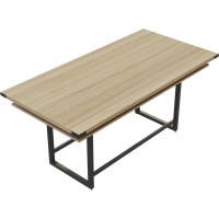 Safco 8 Mirella Sand Dune Conference Tabletop 96 x 473 Table Top Material Particleboard Finish Sand Dune Laminate