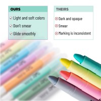 Mr Pen Bible Highlighters Pastel Gel 8 Pack Assorted Colors Highlighters No Bleed Highlighter Highlighter Set Dry Marker