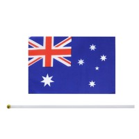 Australia Flag Australian Hand Held Mini Small Stick Flags For Party Classroom Garden Olympics Festival Clubs Parades Parties De