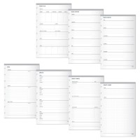 Tul Discbound Organizational Inserts Junior Size White Pack Of 100 Inserts