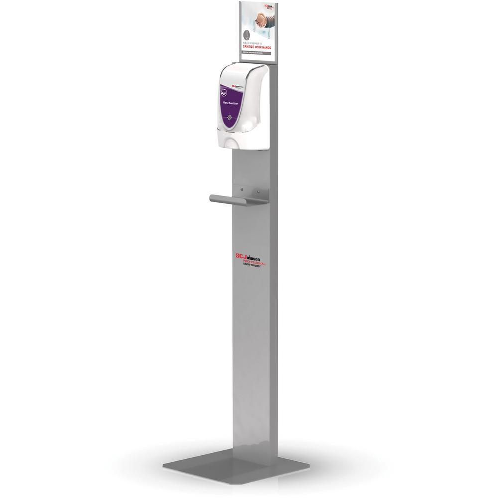 SC Johnson Hand Hygiene Touchfree Dispenser Stand Automatic Touchfree Sturdy Durable Wear Resistant Tear Resistant S