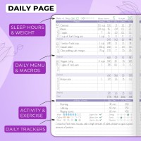 Gogirl Food Journal Wellness Planner Diet Fitness Diary Nutrition Journal With Meal Exercise Weigh Loss Tracker A5