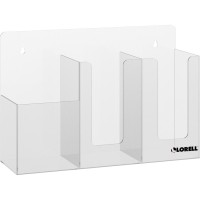 Lorell Acrylic Sanitation Station 99 Height x 148 Width x 45 Depth Wall Mountable Freestanding Countertop Tabletop