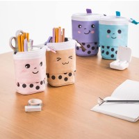 Friinder Telescopic Pencil Bag Pen Holder Pop Up Stationery Case Standup Retractable Transformer Bag Standing Organizer Great