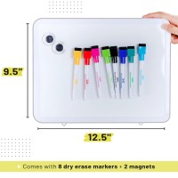 Mr Pen Dry Erase Board 125 X 95 With 8 Dry Erase Markers And 2 Board Magnets Small Whiteboard Mini White Board White