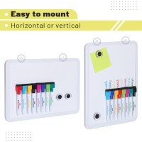 Mr Pen Dry Erase Board 125 X 95 With 8 Dry Erase Markers And 2 Board Magnets Small Whiteboard Mini White Board White