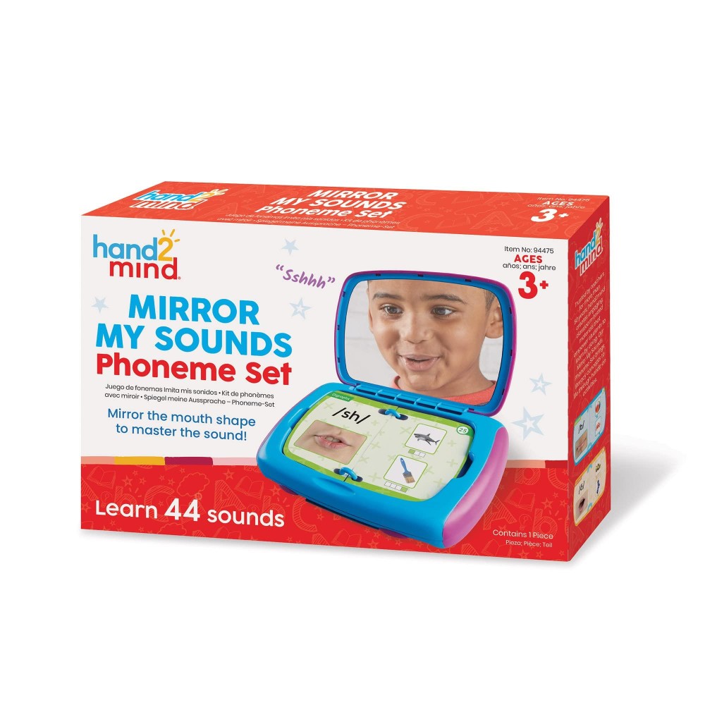 hand2mind Phoneme Set - Phonics Flash Cards for Kids