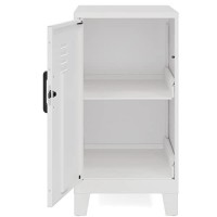 Lys Soho Locker, 2-Shelf, White