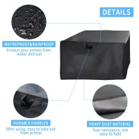 Jungda Printer Dust Cover Waterproof Universal Printer Cover For Hp Deskjet 4155E8015E8025E9015E Printer 18 X 15 X 8 Inch