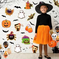 Marspark 68 Pieces Halloween Bulletin Border Decoration Halloween Decoration For Classroom Halloween Wall Decoration Ghosts Pump