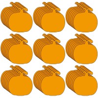 100 Pcs Pumpkin Paper Cutouts Fall Halloween And Thanksgiving Decor Single Color Paper Pumpkin Cut Outs Pumpkin Die Cuts For Tea