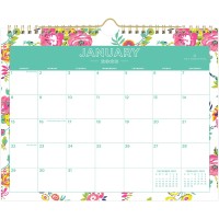 Blue Sky Day Designer For 2023 Monthly Wall Calendar January December 11 X 875 Wirebound Wide Blocks Peyton White 103