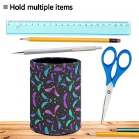 Babrukda Pen Holder Pencil Holder Bat Pattern Stand Pen Container Durable Brush Scissor Holder Desk Organizer Decoration Desk