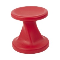 Ecr4Kids Twist Wobble Stool 14In Seat Height Active Seating Red